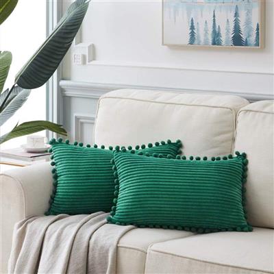 Decorative Throw Pillow home decor cushion 12x20  inch for Couch Bed Sofa, Farmhouse Fall Home Decor