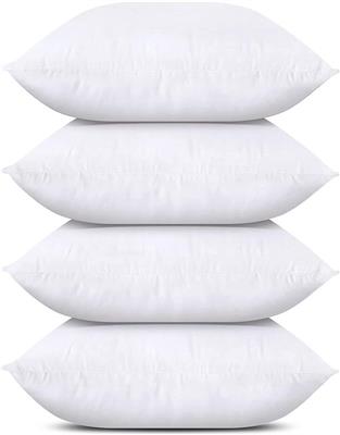 Bedding Throw Pillows 18 x 18 Inches Pillows for Sofa, Bed and Couch Decorative Stuffer Pillows