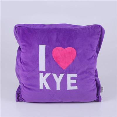 Promotional Pillow blanket hand warmer cushion blanket