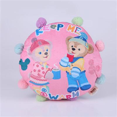 Round pillow circle pillow hand warmer cushion