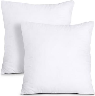 Bedding Throw Pillows Insert 18 x 18 Inches Bed and Couch Pillows - Indoor Decorative Pillows